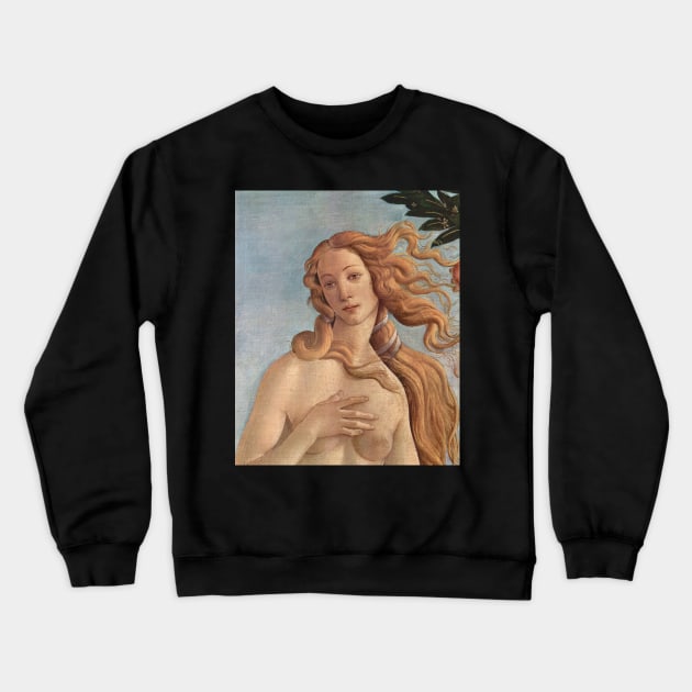 Birth of Venus by Sandro Botticelli Crewneck Sweatshirt by MasterpieceCafe